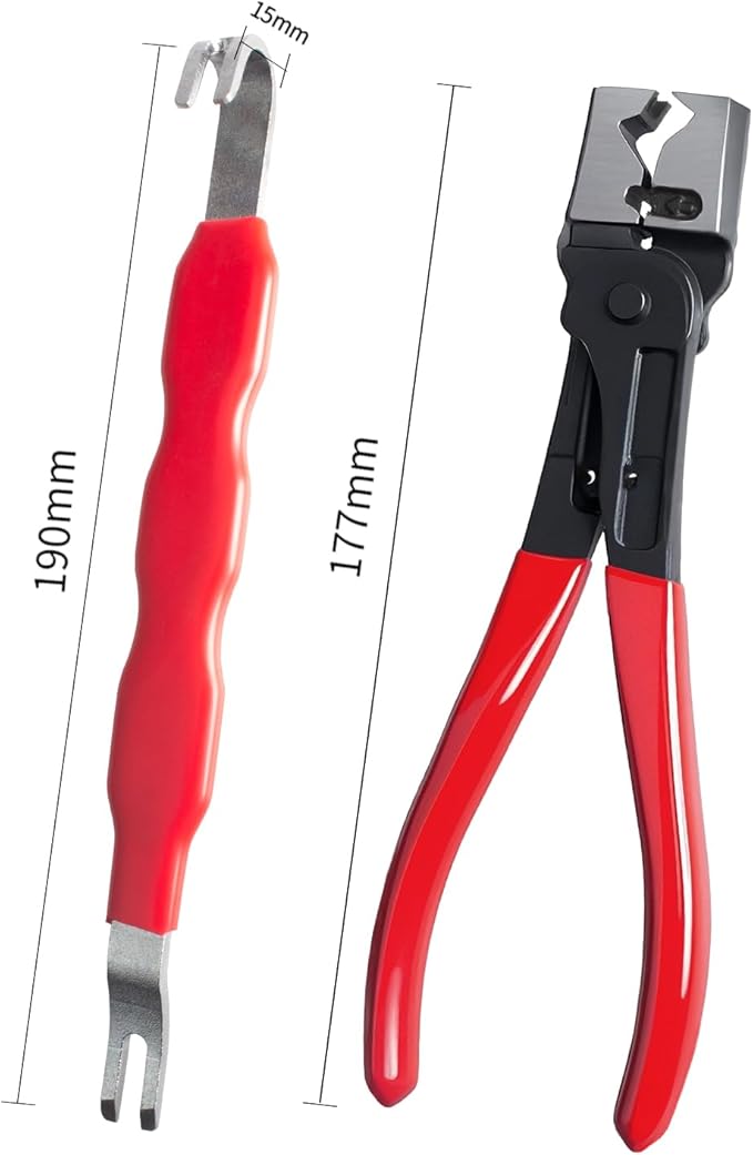 2 Pieces Electrical Disconnect Pliers for Cars, Car Hose Clamp Pliers and Electrical Connector Separator Tool