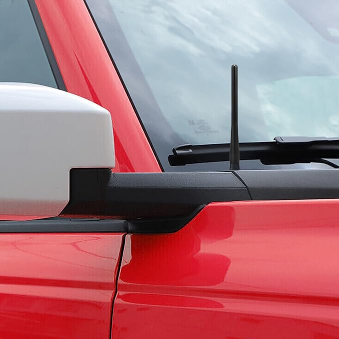 4.5 Inch Short Truck Antenna for 2009+ Ford F150, 2017+ F250 F350 Bronco Shorty Replacement Antenna Ford Pickup Truck Accessories