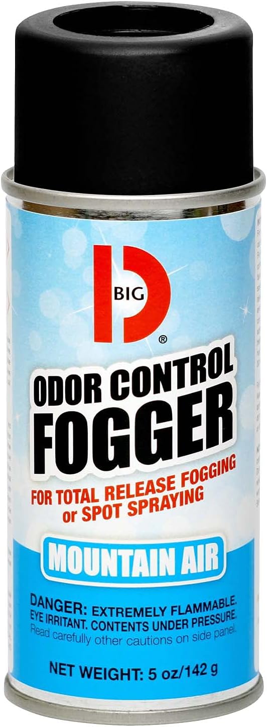 Odor Control Fogger, Mountain Air Scent, 5 oz Aerosol, 12/Carton