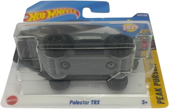 Hot Wheels Polestar TRX [Silver] Peak Pursuit 10/10, 248/250, New for 2025! 1:64 Scale Diecast Vehicle