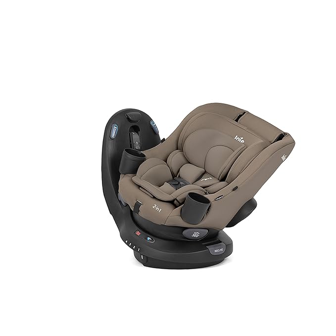 Chili Spin SI Rotating 2-in-1 Convertible Car Seat, Rear and Forward-Facing, No-Rethread Harness, Tested for Safety Standards (Mocha)