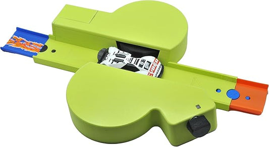 Mike's Makeshop Booster Classic – Quiet, Rechargeable Track Booster Compatible with Hot Wheels (Green)