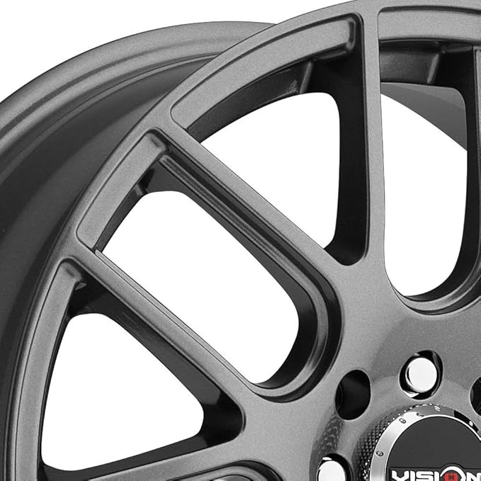 Vision 426 Cross Gunmetal Wheel with Painted Finish (16x7"/5x100mm)