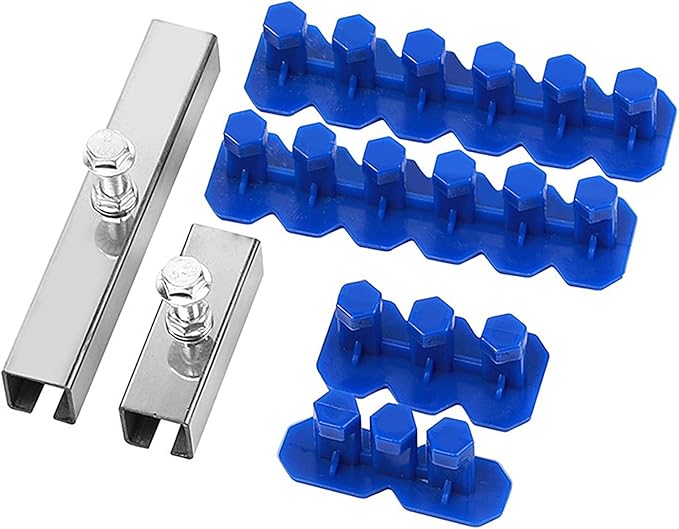 6PCS Glue Tabs Tooth Repair Kit, Dent Remover Tool for Car Paintless Dent Repair Tool Auto Dent Repair Tools Long Dent Repair Tools