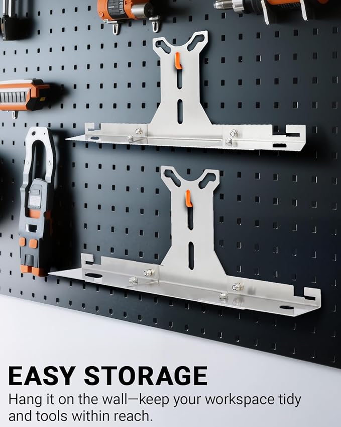 Wheel Alignment Tool for DIY Toe Adjustment, Stainless Steel Toe Alignment Plates Allow Quickly Operation, Easy Way to Check Toe in/Out, Fits Most Cars & Trucks(Patent Design)