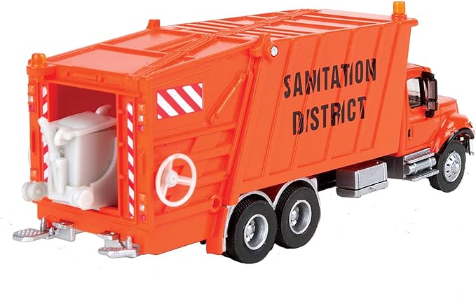 Walthers SceneMaster International, Orange 7600 Garbage Truck