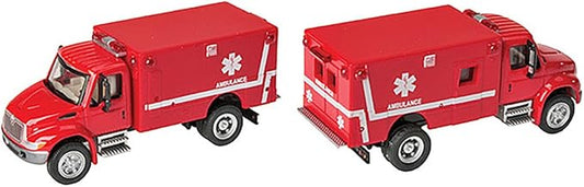 Walthers SceneMaster International, Red 4300 EMS Ambulance