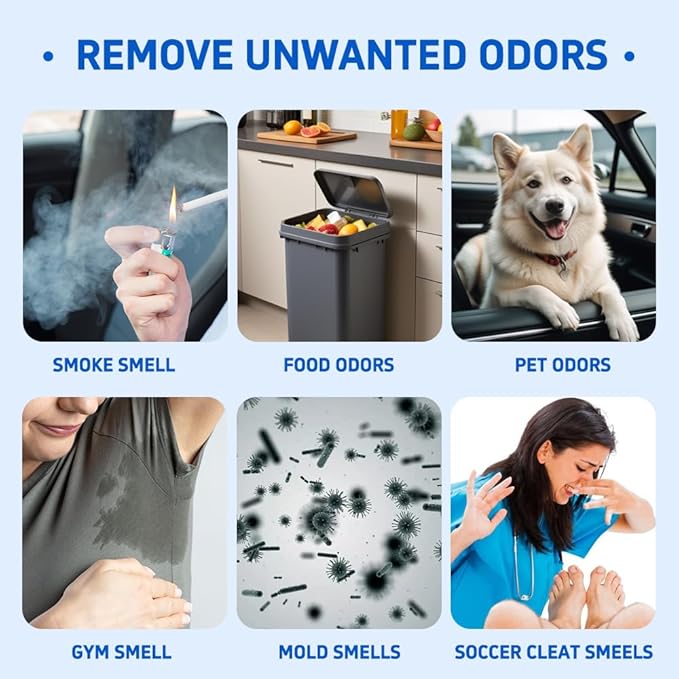 Glodway Whole Car Air Refresher,Odor Eliminator Remover Spray For Car,Cappuccino Scent Freshener With Odour Eliminator Technology,Long-Lasting,6 Ounce(Pack of 1)