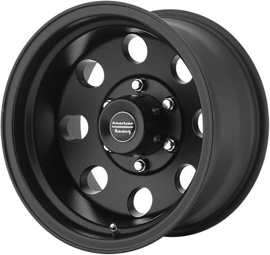 American Racing AR172 BAJA 16X10 8X6.5 4.52 -25mm SATIN BLACK - AR1726182B