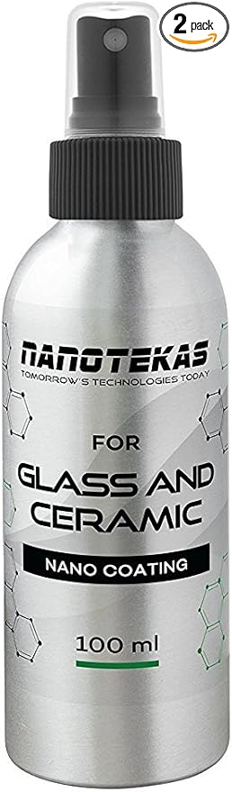 2 x Nano Glass & Ceramic Coating For Shower Cabinets Glass and Ceramic Shower Door Water Repellant Protection Glass Guard