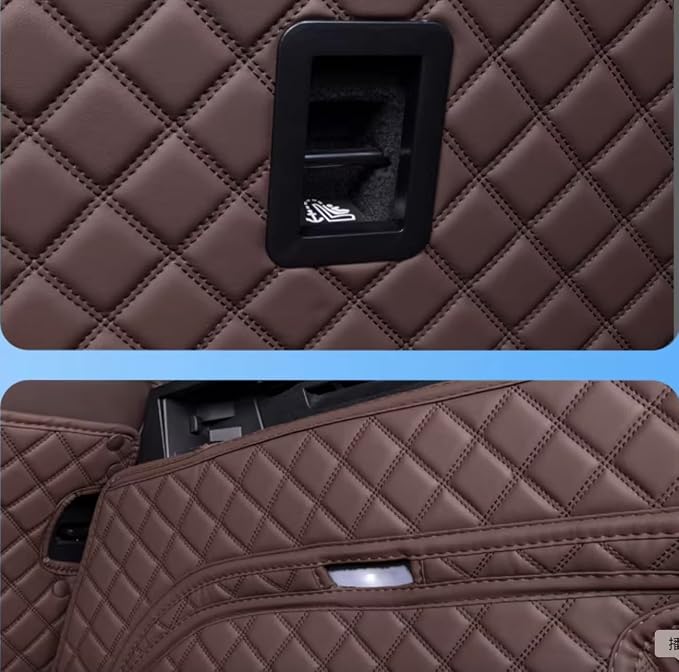 Car Trunk Mat Compatible with BMW X5 2014-2018 5 Seat- All Weather & Season, Large Coverage, Cargo Liner Trunk Replacement (Coffee