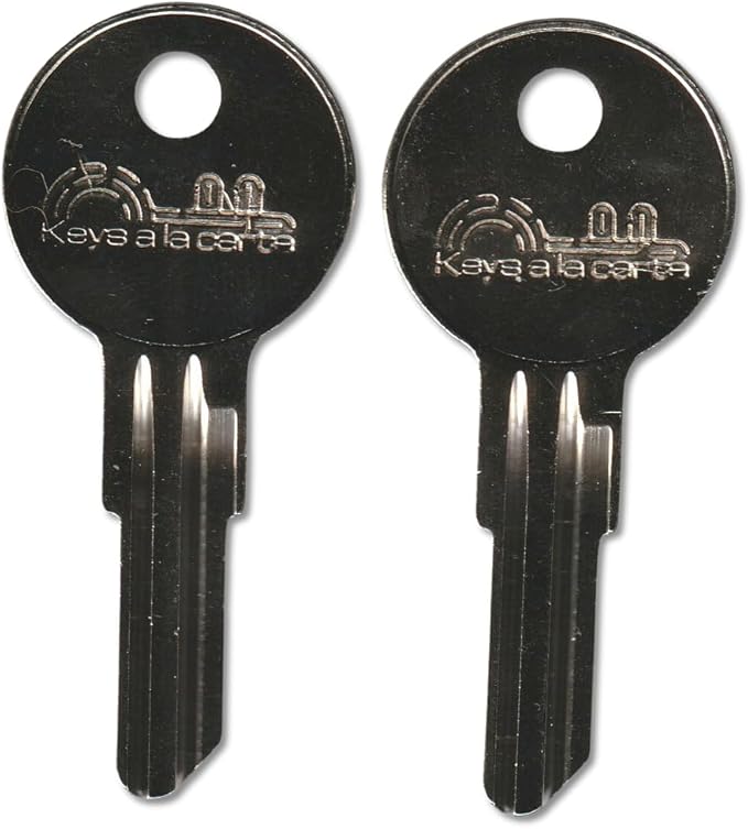 BH003 Replacement Key – Cut to Code on Y12 Blank for Yale Truck Locks | KEYSALACARTE