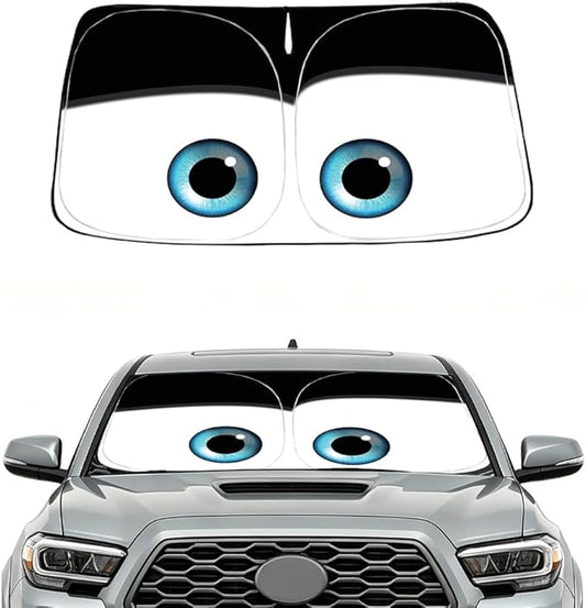 Gven Windshield Sun Shade for Toyota Tacoma 2016-2025 2026 Accessories 2Dr 4Dr Pickup Truck Accessories Car Shades Front Windshield Sunshades UV Heat Protector (Tacoma)