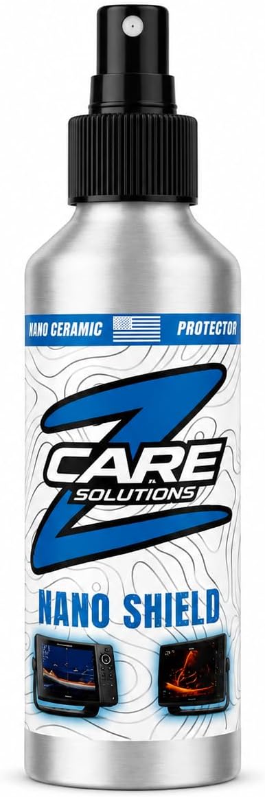Screen & Glass Cleaner Spray with Ceramic Coating - Hydrophobic Protection for Sunglasses, Boat Screens, Electronics - Streak Free Water Repellent - Nano Shield by Z Care