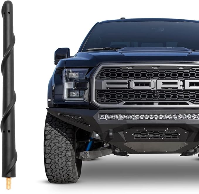 Short Antenna for Ford F150 2009-2026, Ford F250 F350 2017-2026, Truck F-150 F-250 F-350 7 Inch Antenna Replacement F150 Accessories