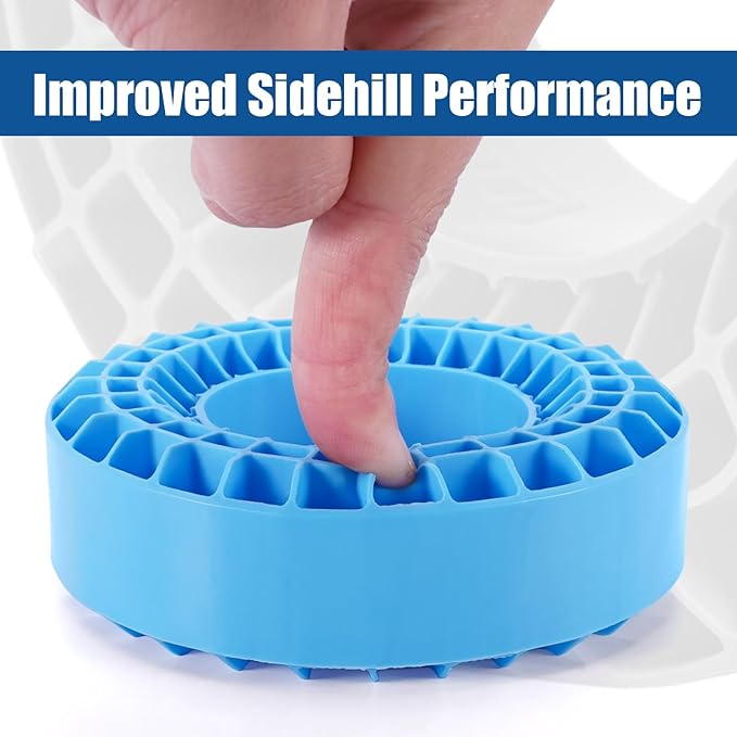 INJORA Silicone Rubber Inserts Foam for 106-108mm 1.9" Tires(Blue)