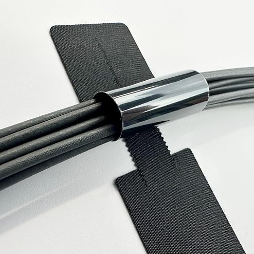 ARC Adhesive Routing Clip for Automotive Audio and Wire Harness/Cable Management, OEM Material, Quick Install, No Hardware or Through-Holes, Commercial & Agricultural Vehicle Compatible (12 Pack)