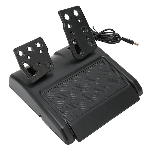 EBTOOLS PC Racing Wheel, 180 Degree Rotation Car Race Steering Driving Wheel with Pedal, Applicable for 360, for, for, PC