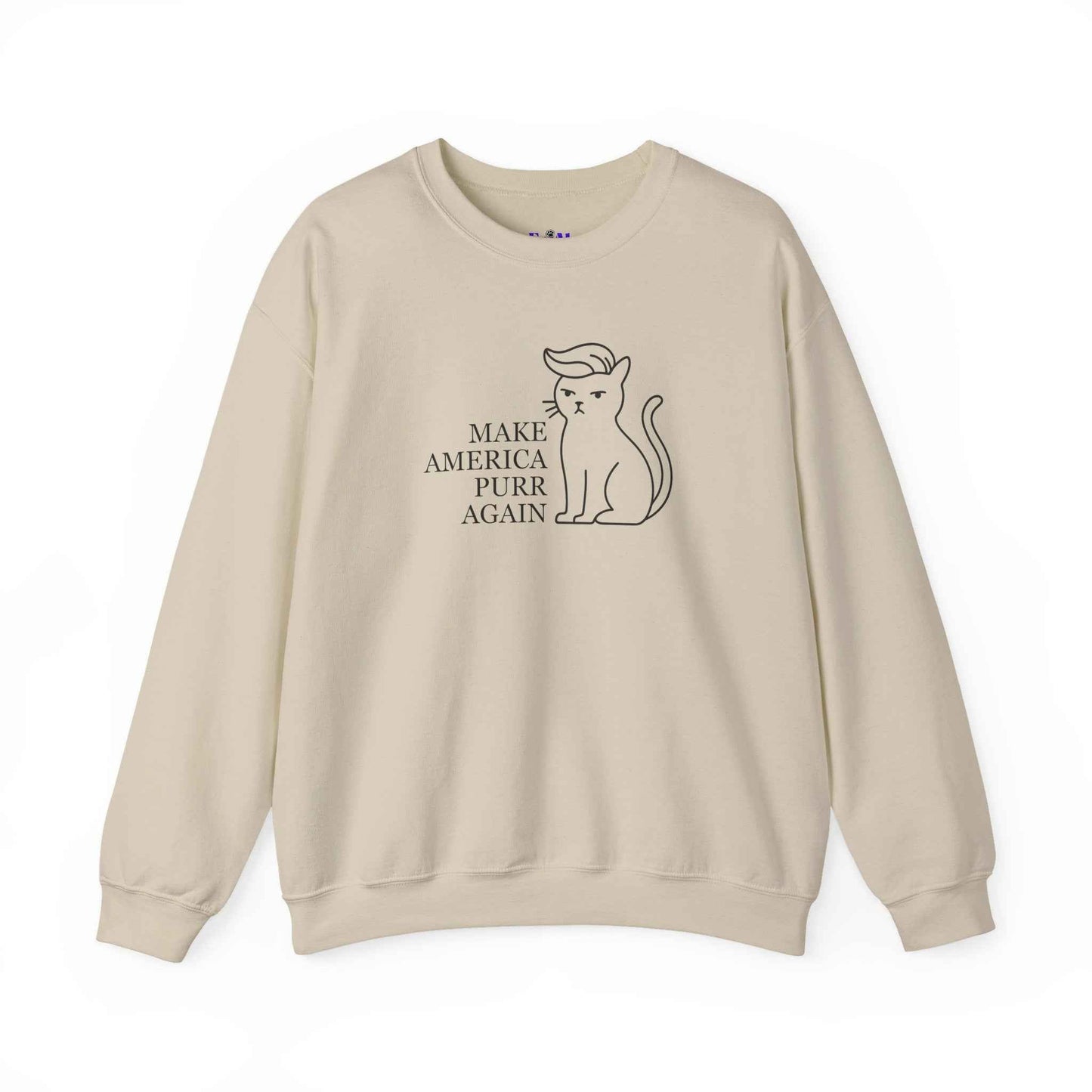“Make America Purr Again” Parody Cat Sweatshirt