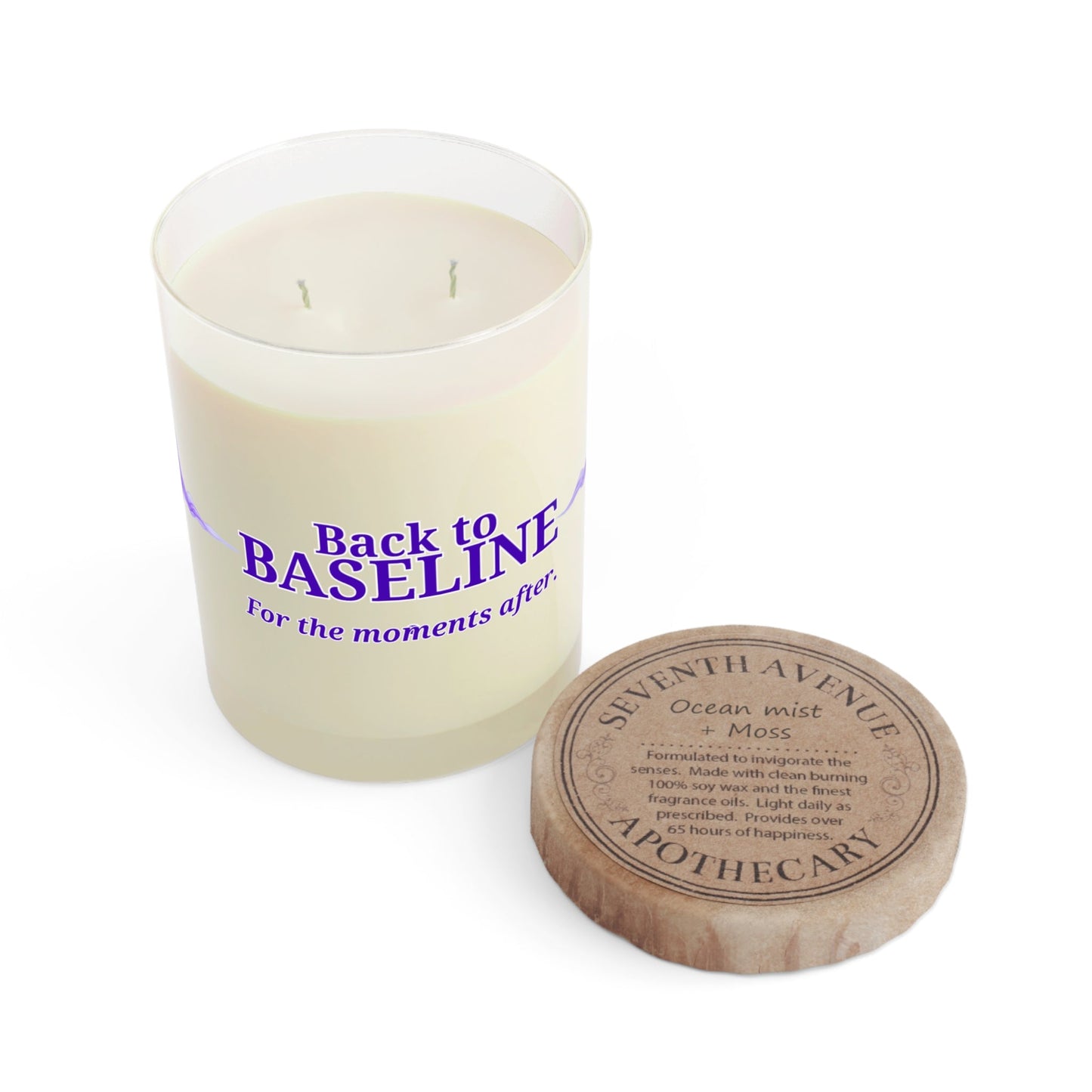 Back to Baseline Epilepsy Awareness Candle – For the Moments After