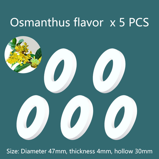 Solar-Powered Car Air Freshener with Aromatherapy Decor