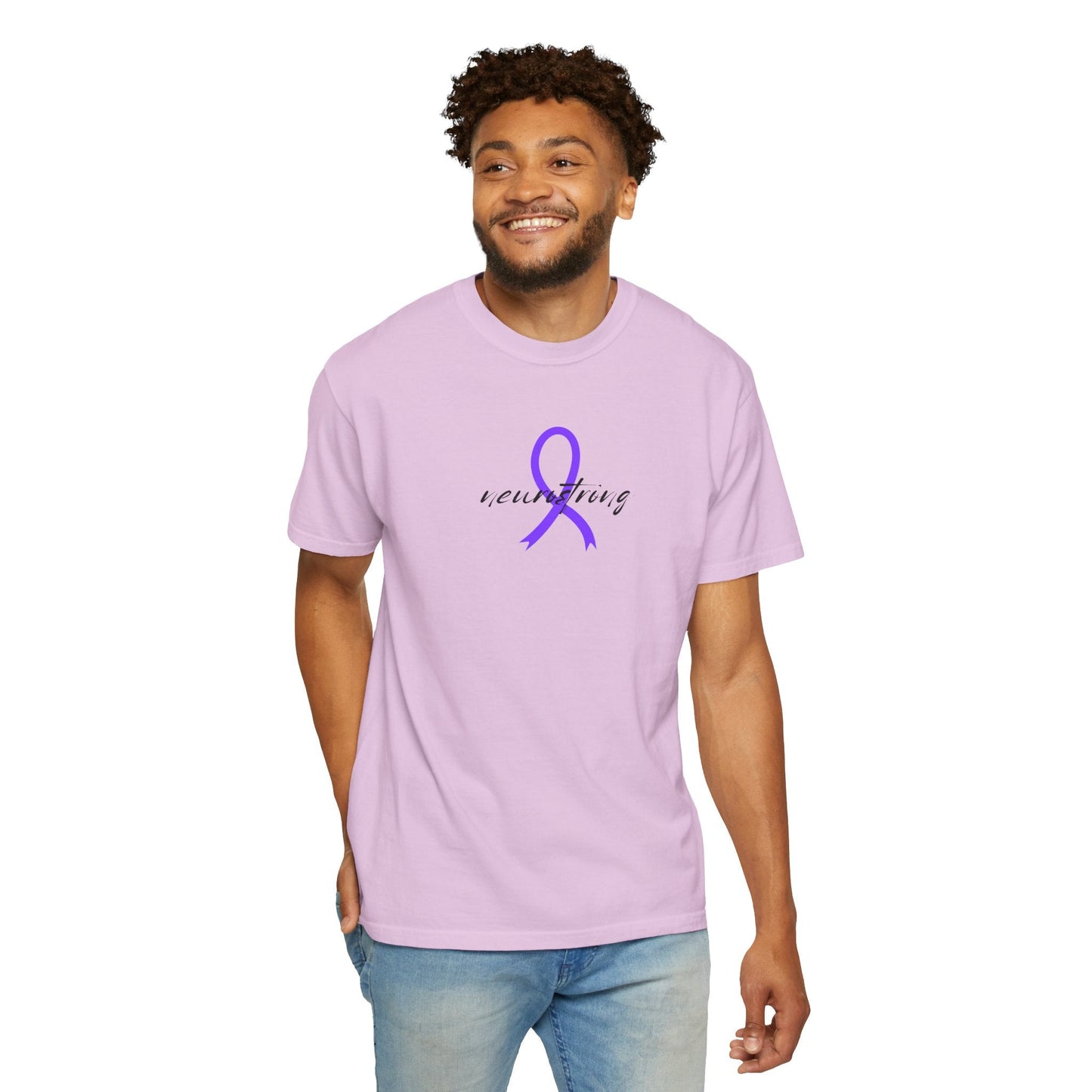 Neurostrong Epilepsy Awareness T-Shirt | Purple Ribbon Tee