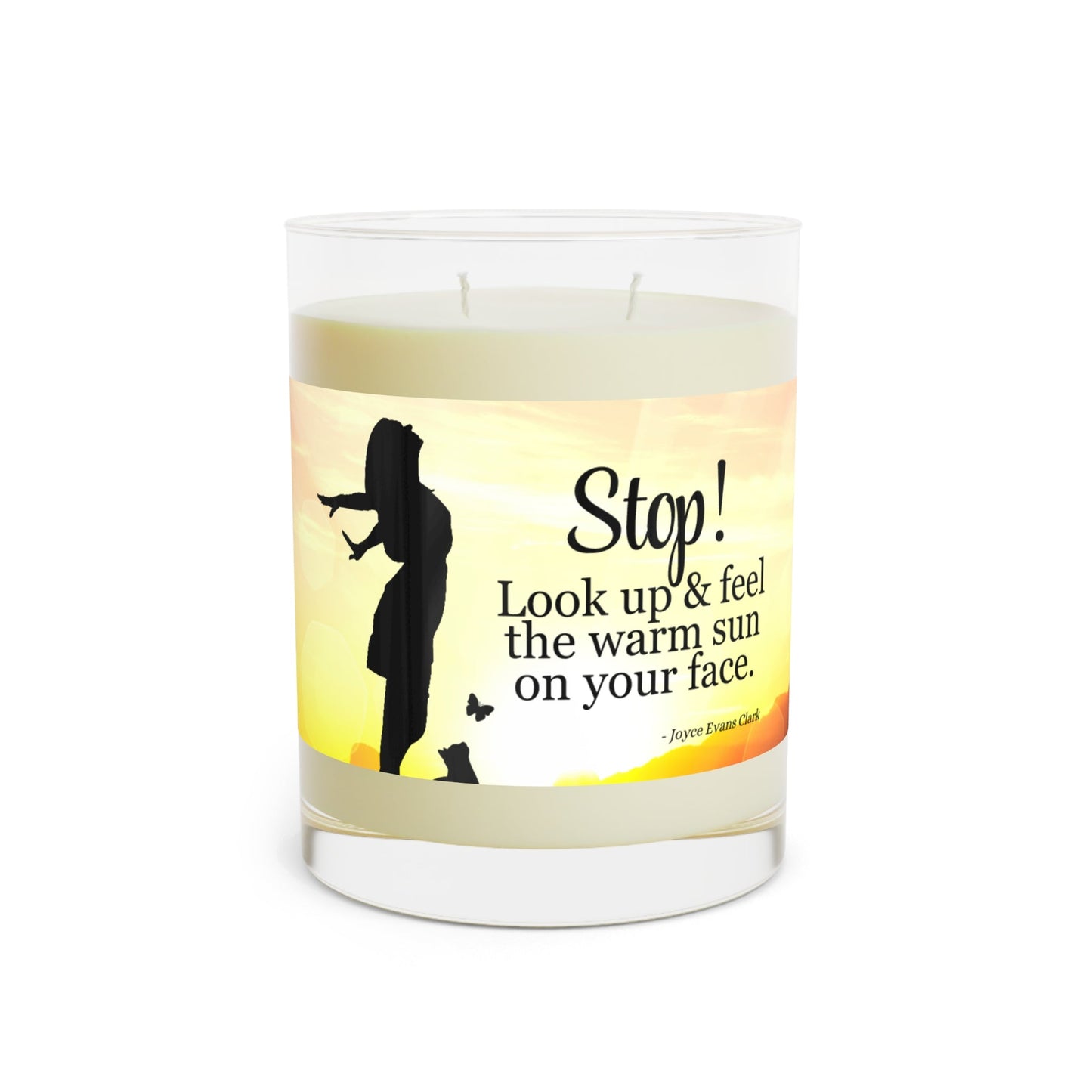 Stop. Look Up Candle | Inspirational Soy Candle
