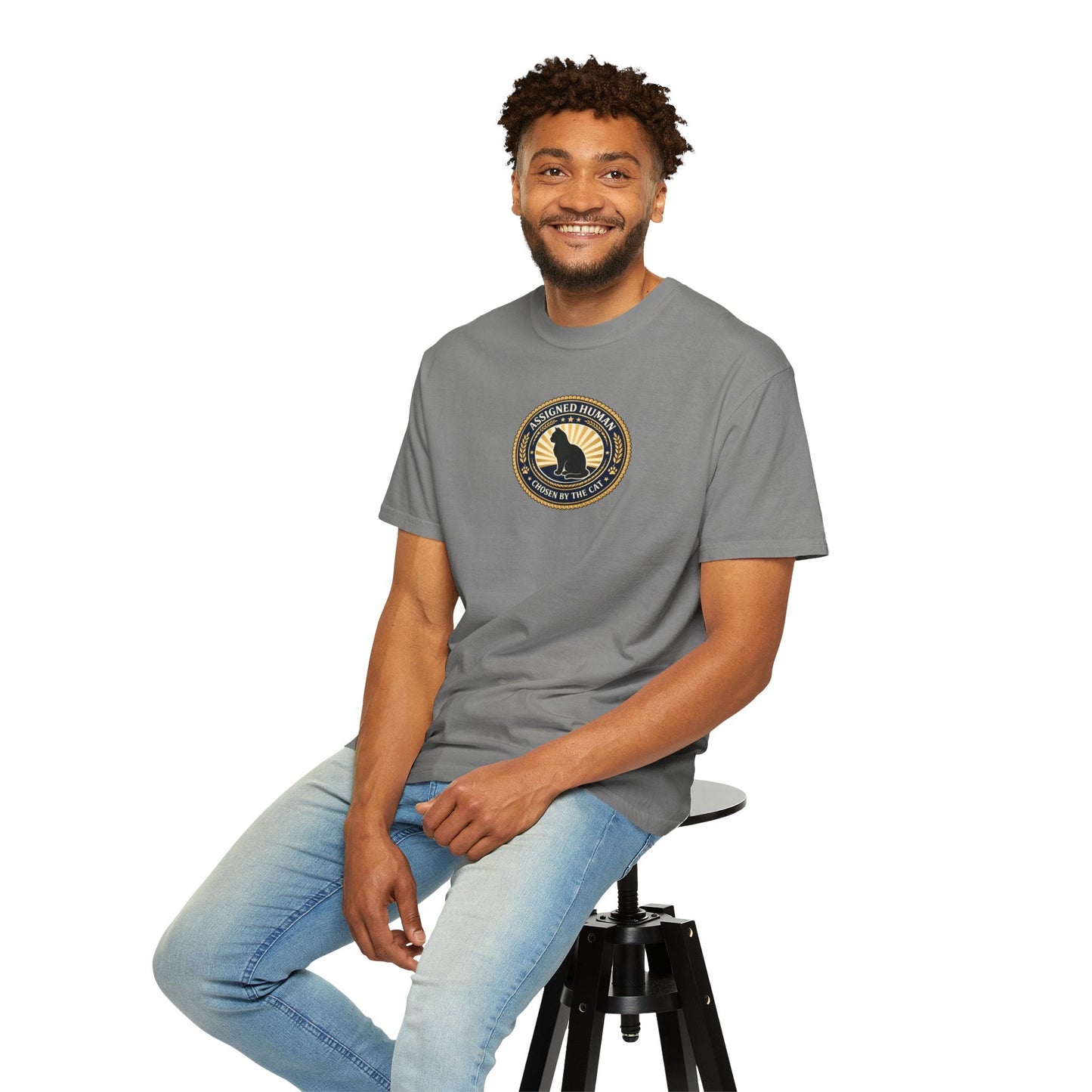 Assigned Human T-Shirt | Chosen by the Cat Tee