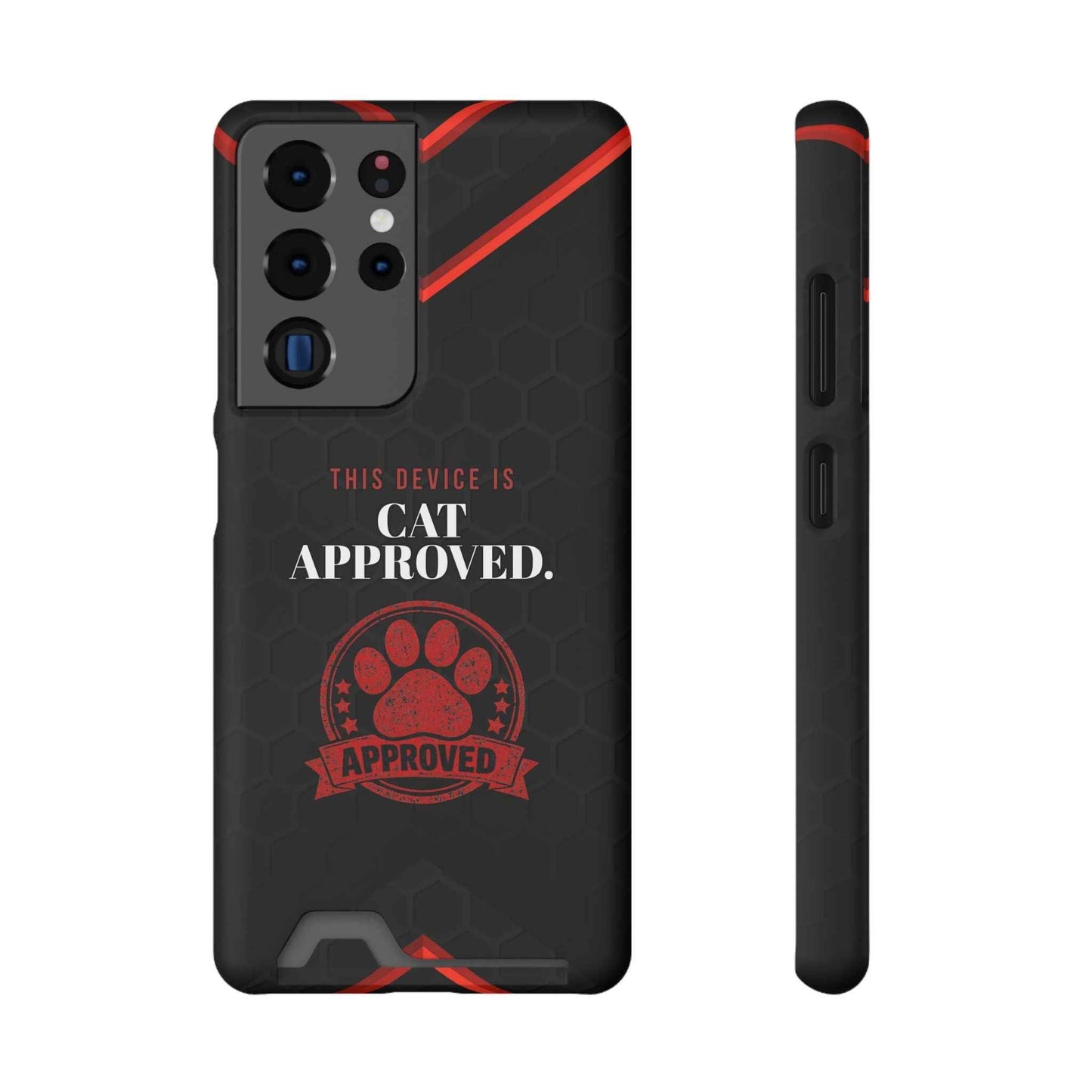 Cat Approved iPhone Case — Official Stamp Edition