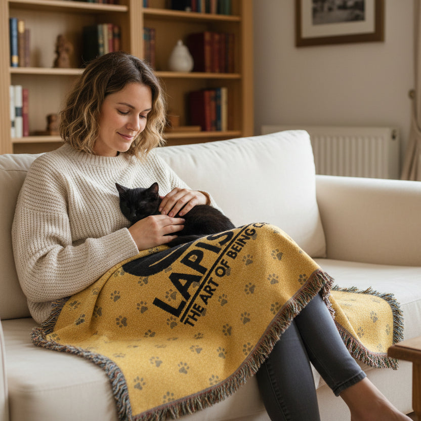 Lapistry Woven Cotton Blanket – The Art of Being Chosen