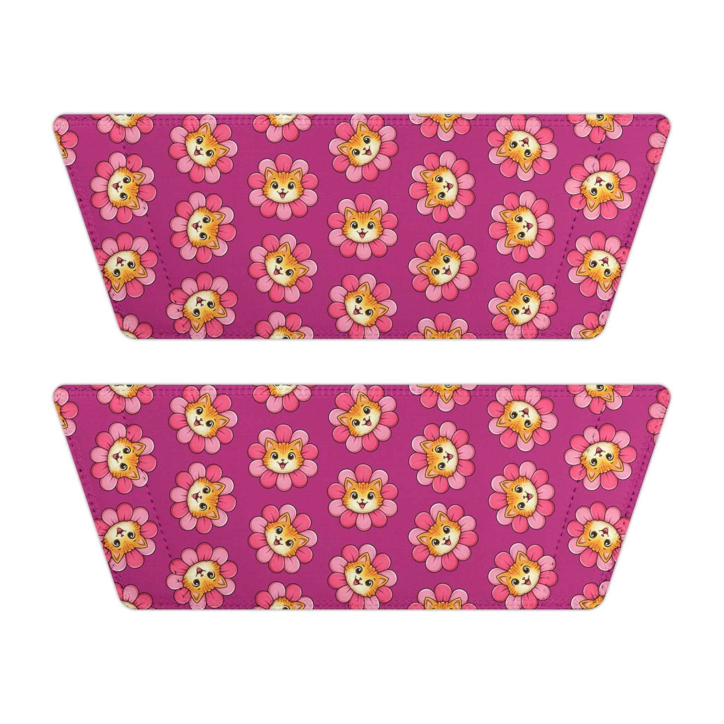 Floral Cat Slide Sandals — Sunshine With Opinions Edition