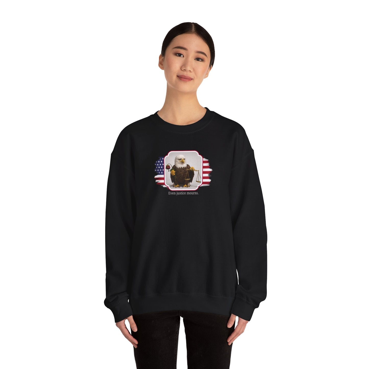 Even Justice Mourns Political Parody Sweatshirt