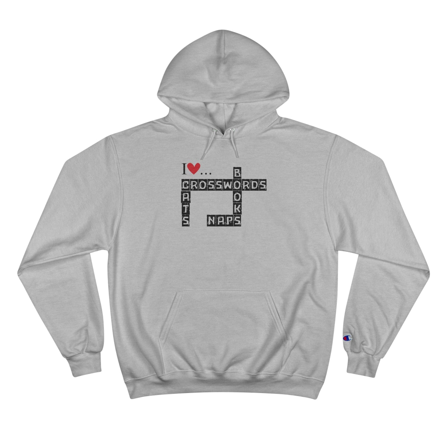 Crosswords and Cats Hoodie