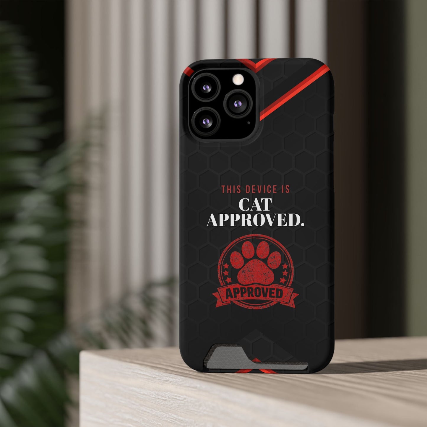 Cat Approved iPhone Case — Official Stamp Edition