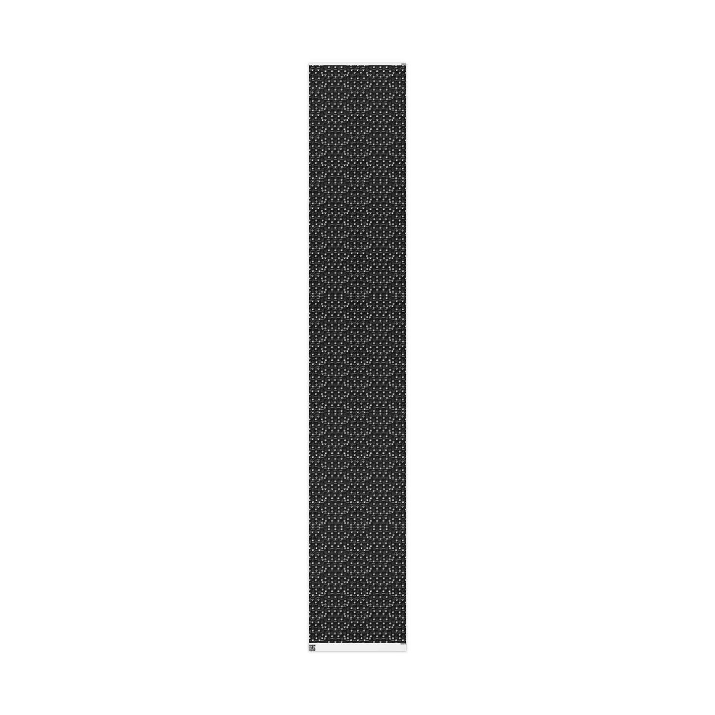 Cat Paw Scratch Gift Wrap – Black & White