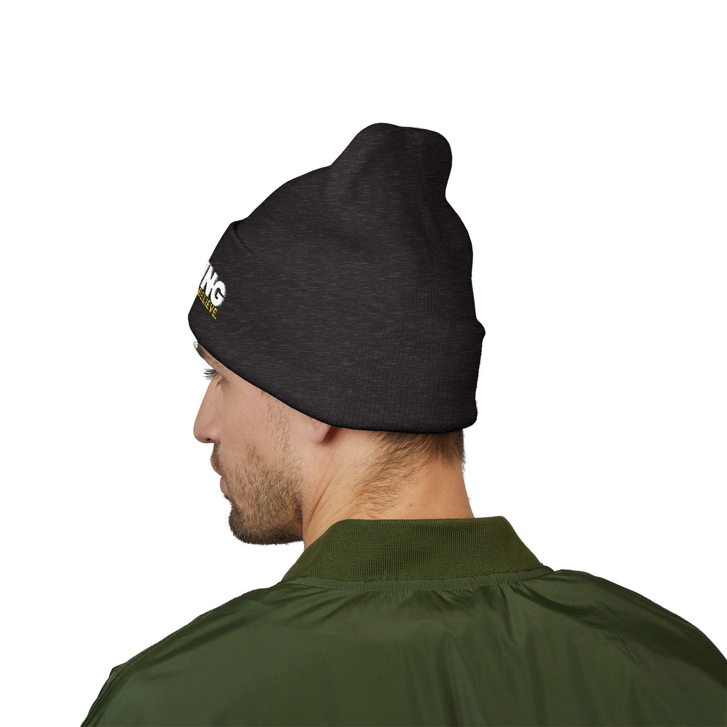 Adulting, Like You Wouldn’t Believe – Cuffed Knit Beanie