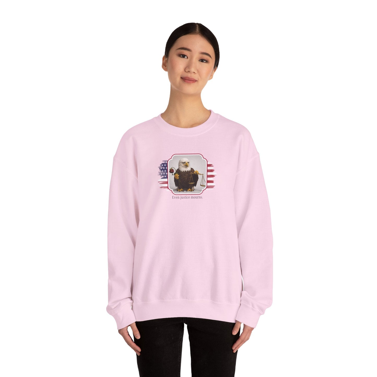 Even Justice Mourns Political Parody Sweatshirt