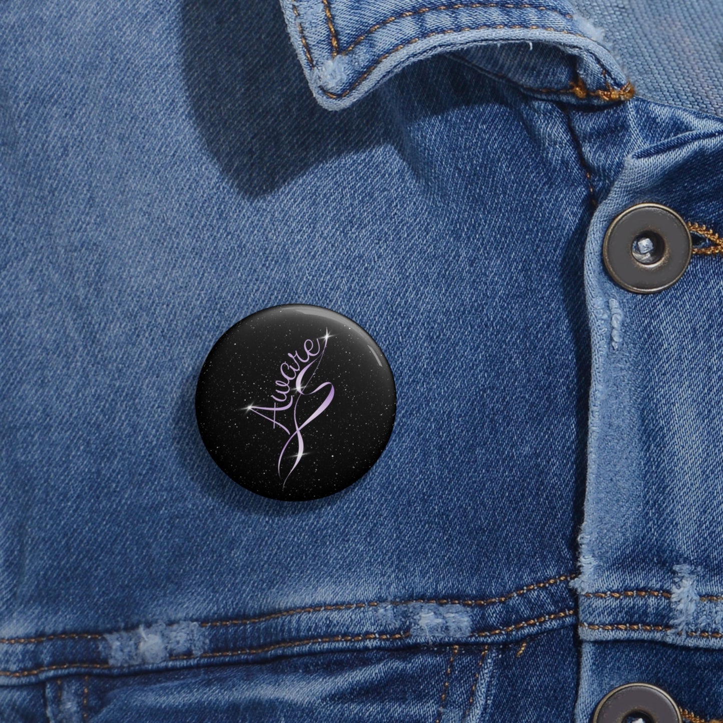 Aware Pinback Button