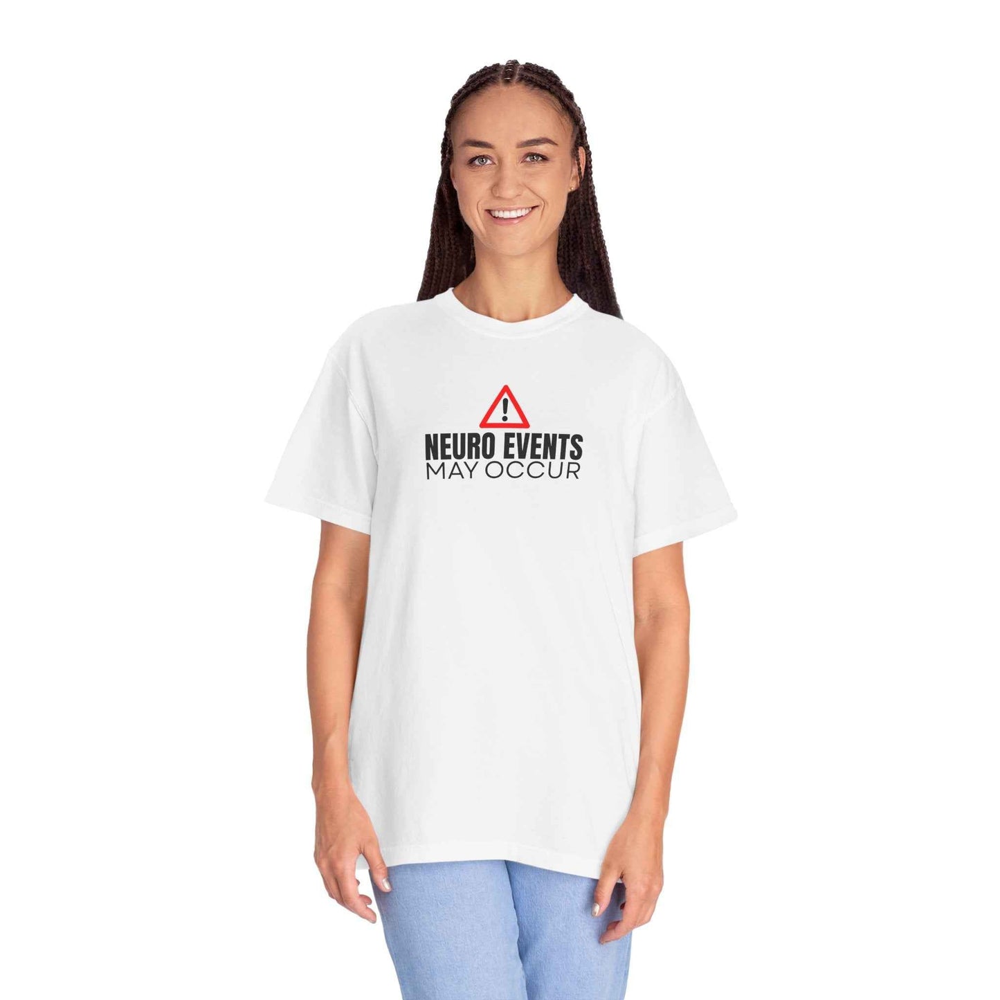 Neuro Events May Occur T-Shirt | Epilepsy Awareness Graphic Tee