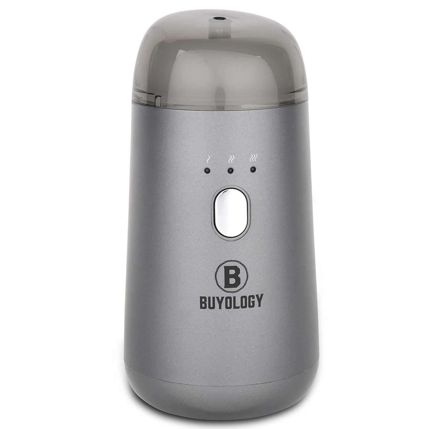 BUYOLOGY Rechargeable Car Essential Oil Diffuser| Portable Cordless Waterless| Aromatherapy Anywhere| Compatible with Pure Essential Oils| For Car Travel and Office| Long Lasting Car Air Freshener