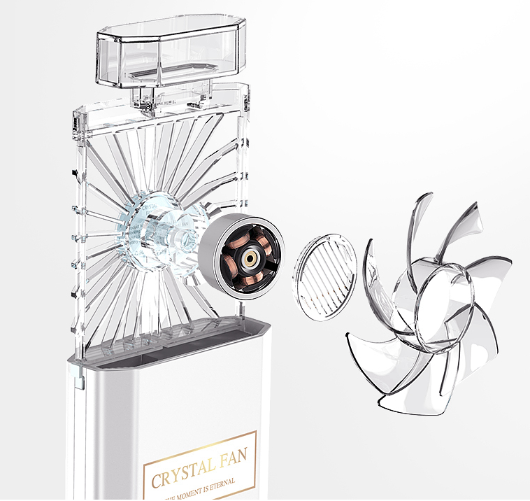 Car Air Freshener Mini Fan
