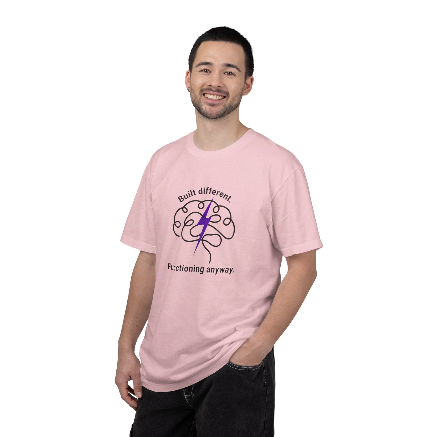 Built Different Premium Unisex Cotton T-Shirt | Soft, Lightweight Everyday Tee