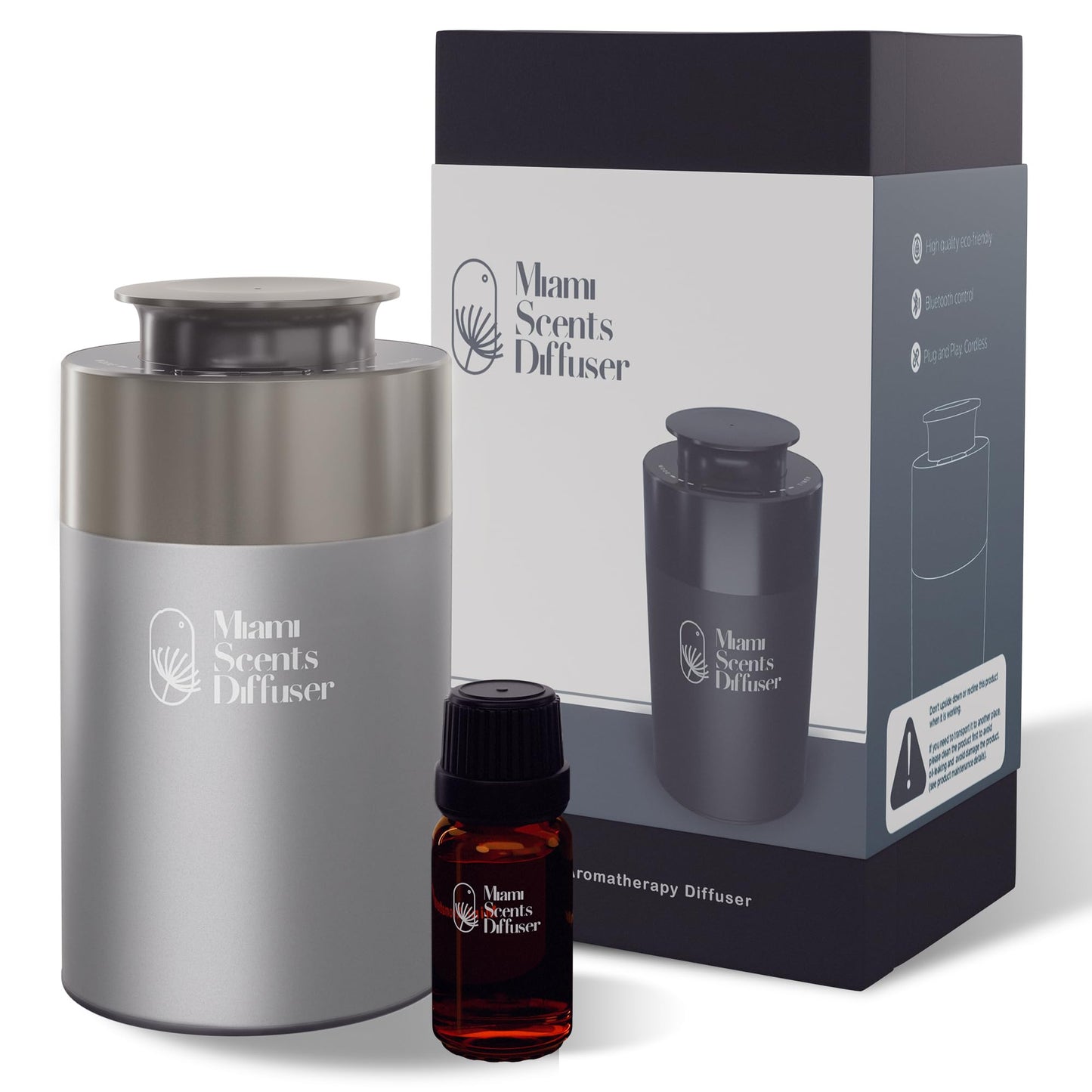 Portable & Car Diffuser + Santal Essential Oil Included Elevate your Driving With Our Car Diffuser for Essential Oils Car Diffuser Air Freshener Waterless Diffusers and Car Essential Oil Diffuser.
