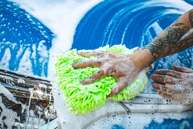 P&S Professional Detail Products Pearl Auto Shampoo – High-Foaming, pH-Balanced Car Wash Soap, Biodegradable, Safe for All Finishes, Lemon Scent, Foam Cannon & Bucket Wash - 1 Quart