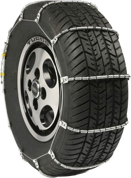 SCC SC1042 Radial Chain Cable Traction Tire Chain - Set of 2
