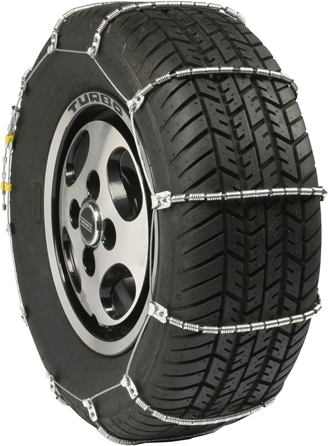 SCC SC1036 Radial Chain Cable Traction Tire Chain - Set of 2