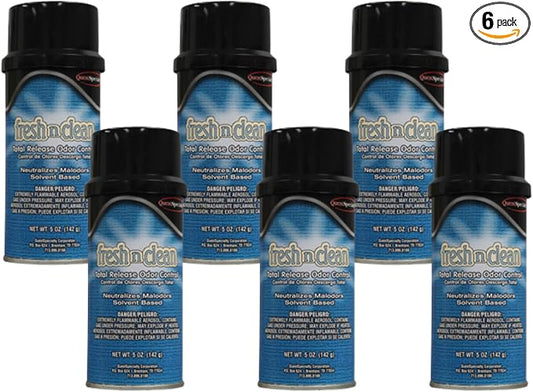 Quest 3450 FRESH N CLEAN Total Release Odor Eliminator (6 Pack)