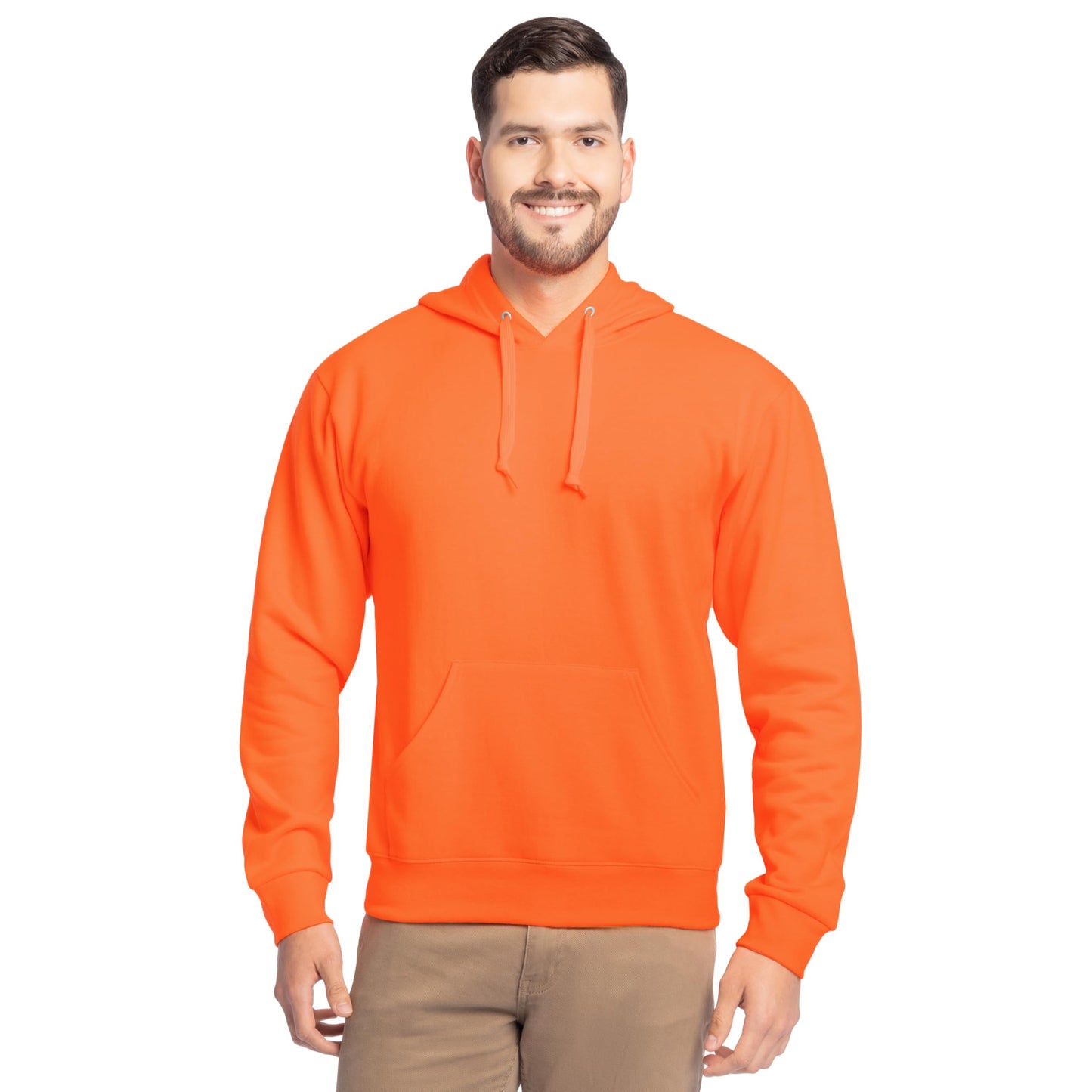 Fruit of the Loom mens Eversoft Fleece Sweatshirts & Hoodies Shirt, Pullover - Black, Large US