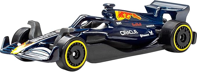 Hot Wheels 1:64 Scale 5-Pack Formula 1 Die-Cast Toy Cars, Set of 5 Officially Licensed, Collectible F1 Race Cars for Play or Display