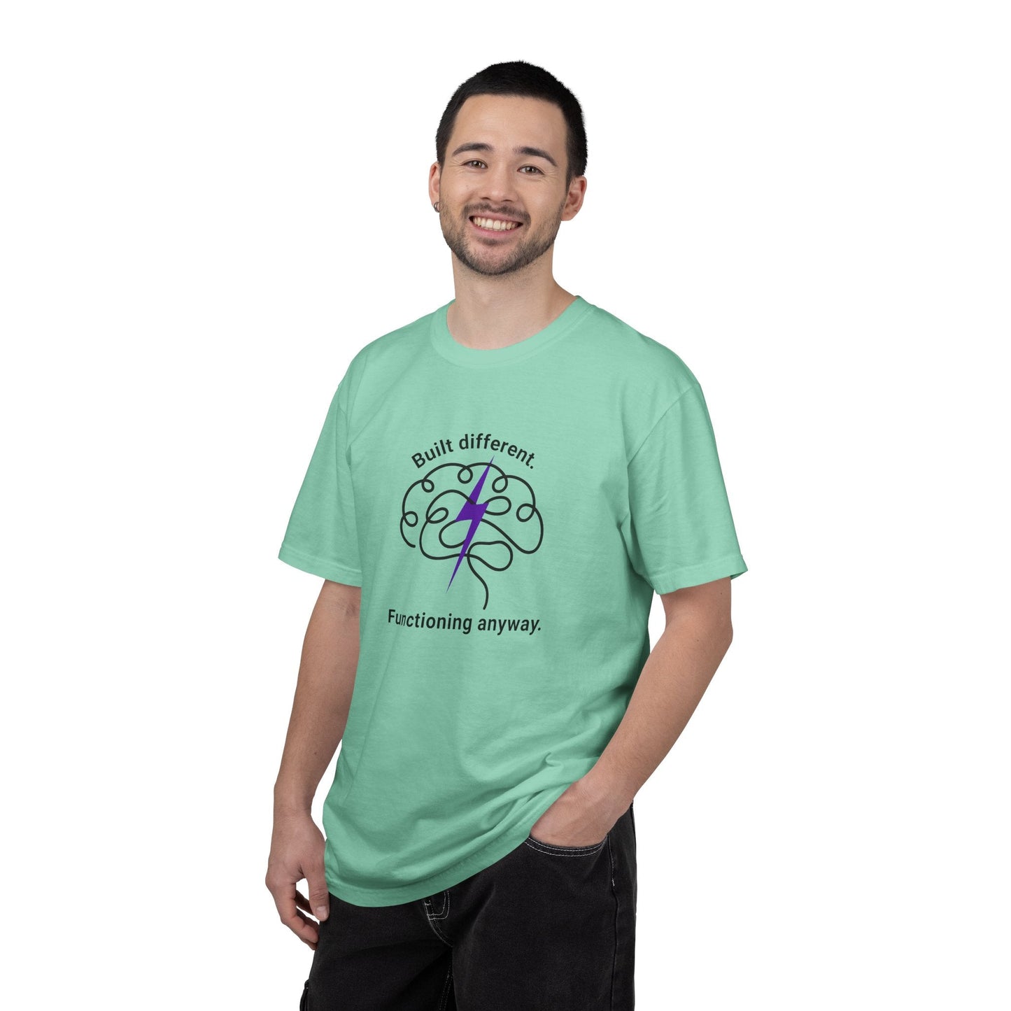 Built Different Premium Unisex Cotton T-Shirt | Soft, Lightweight Everyday Tee